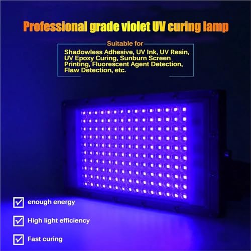 Lampe UV pour colle et impression 3D séchage rapide résine 100W