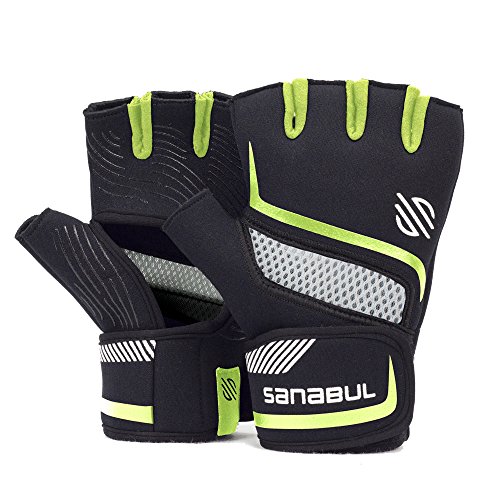 Sanabul New Item Paw V.2 Gel Boxing Mma Kickboxing Cross Training Handwrap Gloves (Green, S/M) #TOP1