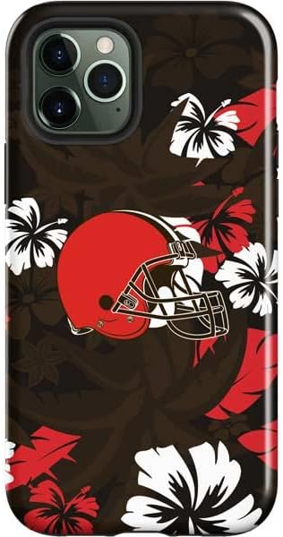 Skinit Impact Phone Case Compatible with iPhone 12 Pro Max - Officially Licensed NFL Cleveland Browns Alternate Distressed Design