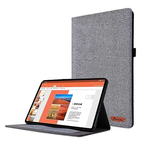 Coque Huawei Matepad 11 2023 ultra fine grise à rabat pliable