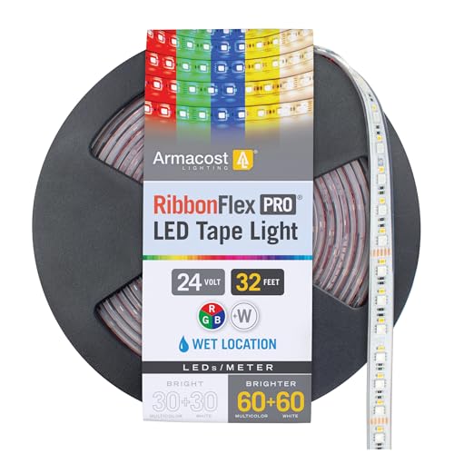 Tira LED Armacost Lighting RibbonFlex Pro RGB+W 24V 10M miniatura 1