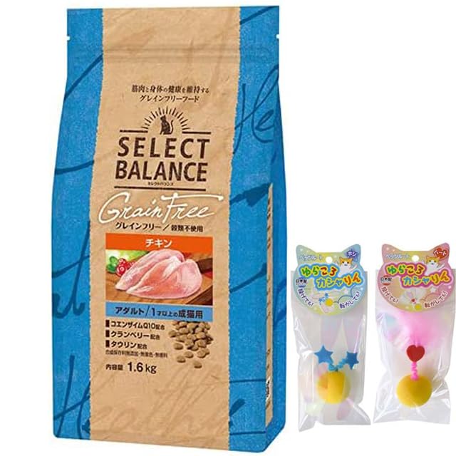 セレクトバランスグレインフリーアダルトチキン猫用1.6kg×3