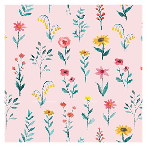 Image of Stephen Joseph, Muslin Swaddle Blanket for Baby Girls and Boys, Newborn Receiving Blanket for Swaddling, 100% Cotton Baby Swaddle Wrap, Receiving Swaddle Wrap, 47 x 47 inches, Wildflower