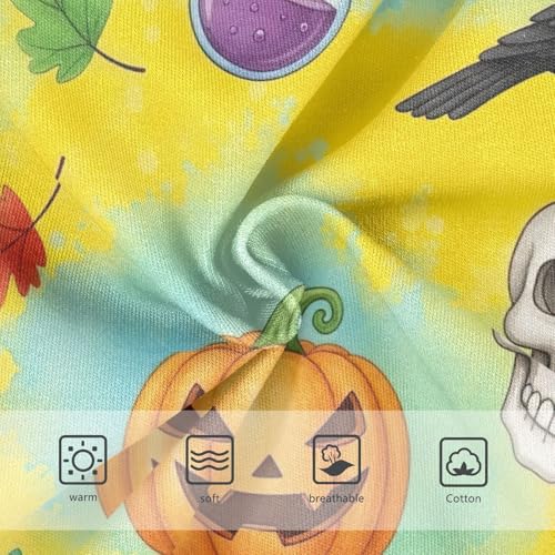 Toddler Panties, Playful Whimsical Halloween Cotton Girls Underwear, 2T–8 Years3