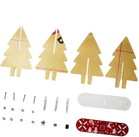 Amazon Healifty 1セット手作りプロジェクトフラッシュ3d Led Diyクリスマスツリーキットdiy 3d クリスマスツリーキットクリスマスツリーled Diyキット 刺しゅうキット 通販