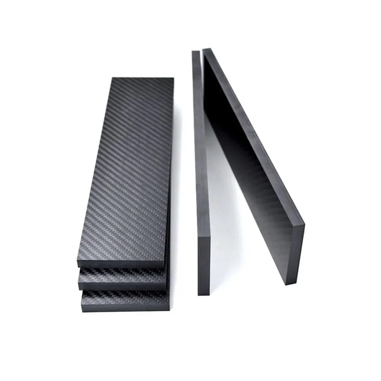 1pcs 3K Carbon Fiber Sheet Thickness 0.2-6mm High Strength Carbon Fiber Board Carbon Strip Flat Strip 3k Carbon Fiber(2.0x30x350mm)