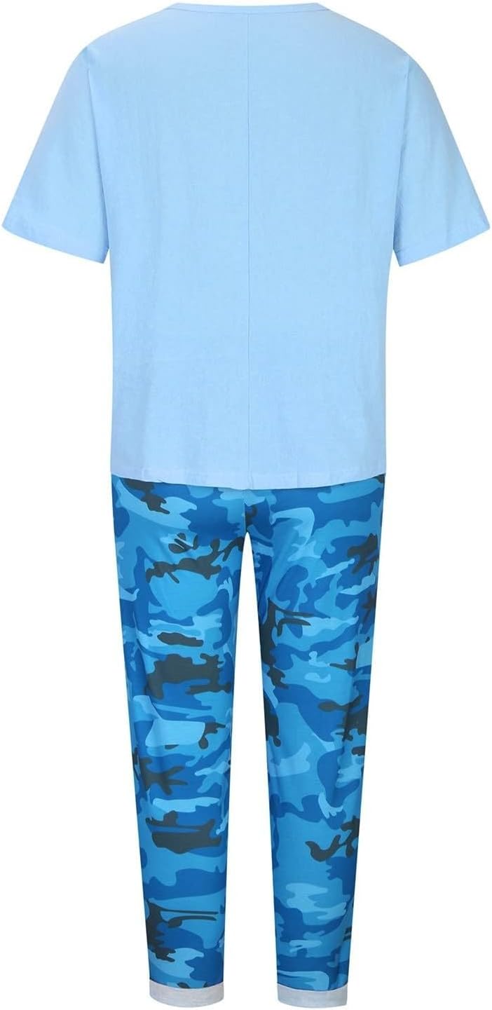 Women's Two Piece Elegant Lightweight Loose Tops + Pants Plus Size Casual Matching Tracksuits Jogging Beach Suit Home Breathable Gym Comfortable Beach Set image 3