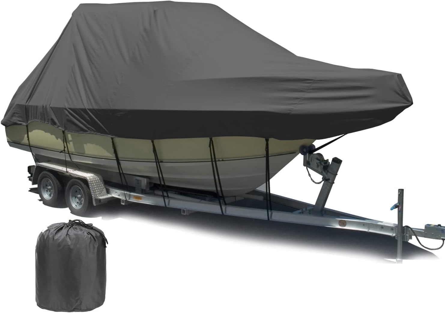Bâche bateau rigide Oxford 210D anti-UV pour hivernage extérieur