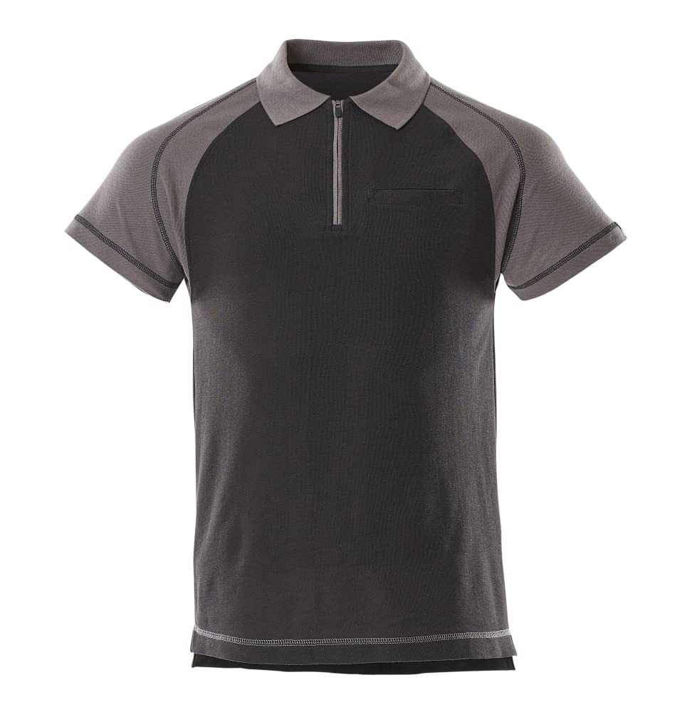 Mascot 50302-260-9888 Poloshirt Bianco Größe L schwarz anthrazit