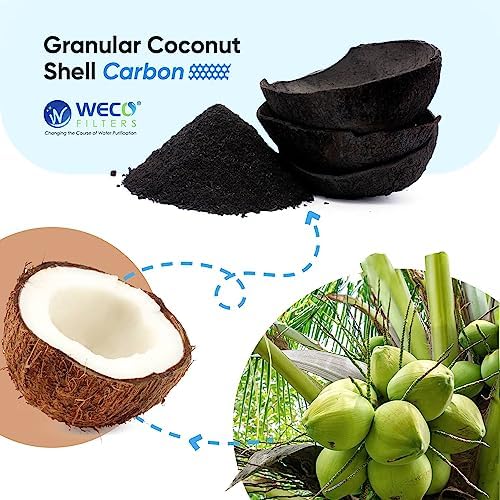 WECO Coco Shell Catalytic Carbon for Water Filters - 1 cu.ft (20 x 50 MESH) image 5