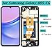 Qinqiyue for Samsung Galaxy A05 5G Screen Replacement for Samsung A05 LCD Screen Replacement Black with Frame for Samsung Galaxy A05 SM-A055F SM-A055F/DS Display Touch Screen Assembly Repair Parts