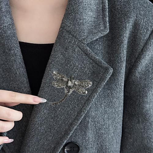 Image of Brooch Pins For Women Fashion Elegant Brooches Lapel Badges Coat Sweater Scarves Shawl Dress Accessory Wedding Party Prom Jewelry