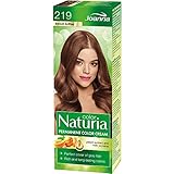 Naturia Permanent Haarfärbe-Creme – All das Gute aus Milchproteinen und Pfirsichextrakt – Haarfarbe in Premium-Qualität – Für Weiches und Glänzendes Haar – Lange Haltende Haarfarbe – Sweet Toffee