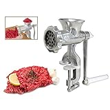 MEDIA WAVE store Trita carne verdure pasta manuale con manovella a fissaggio a morsa