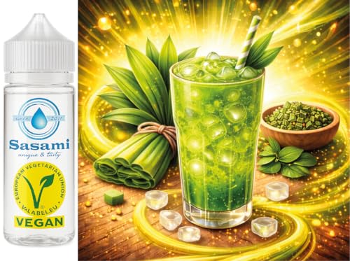 Pandan thé glacé arôme concentré Sasami 100ml végan pour e-liquide DIY