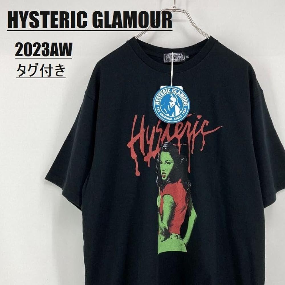 Amazon | 2023AW タグ付き ヒステリックグラマー MONDO ROCK Tシャツ