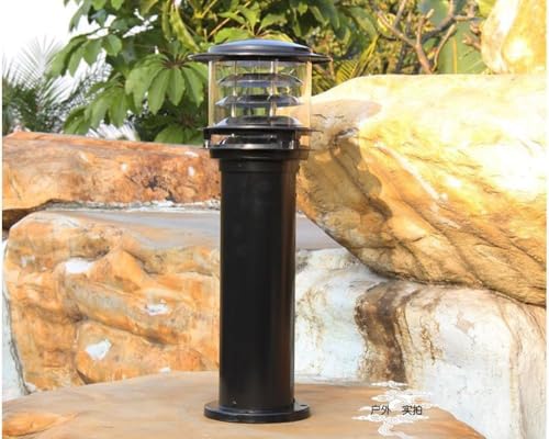 Lampe d'extérieur étanche avec poteau résistant aux intempéries