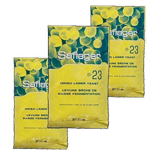 Fermentis Safbrew 32016 X3 3X Fermentis Saflager S23 Beer Yeast Lager Pilsner Ales 11.5G 20-30L cover