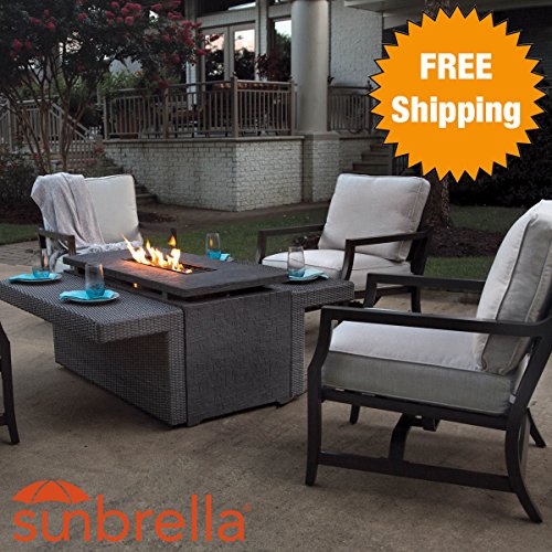 5 Piece Outdoor Patio Furniture Firepit Buy Online In Faroe Islands At Desertcart