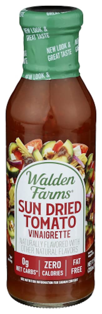 Walden Farms Calorie Free Dressing Italian with Sundried Tomato - 12 fl oz