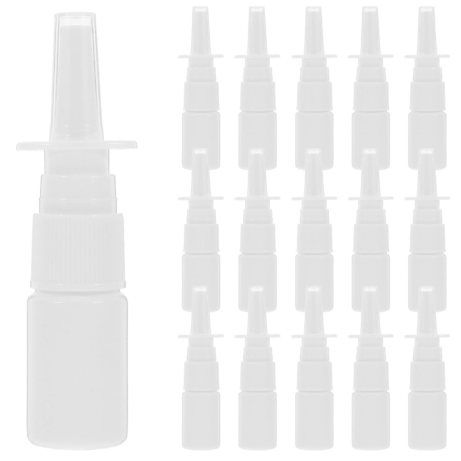 Angoily 200 Stück Leere Kunststoff Sprühflaschen 10ml 200 Stück Wiederbefüllbare Reise Sprühflaschen für Make Up und Wasser Leichte Kosmetikflaschen für Handtasche und Outdoor