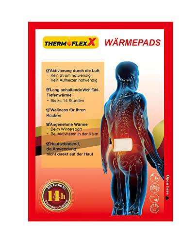 Tiritas térmicas para espalda, cuello, hombros, hasta 12 h de calor profundo, calentadores de espalda, almohadillas térmicas autoadhesivas y listas para usar, 10 unidades