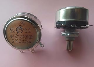 EdricShop 5pcs WX110 WX010 1W Watt Potentiometer 100 150 220 330 Ohm to 10K 15K 22K - (Color: 10K)