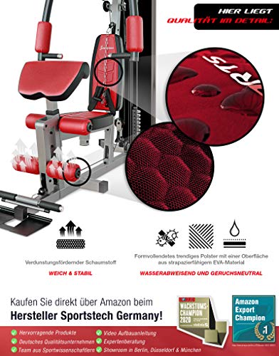 Sportstech Einzigartig Premium Kraftstation HGX100/HGX200 für unzählige Trainingsvarianten Multifunktions-Homegym mit… – Bild 4