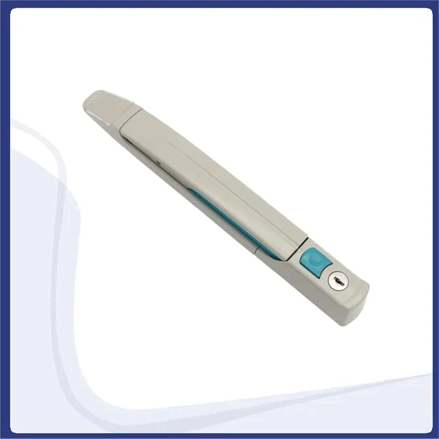 Zinc Alloy Rotating Mobile Lever Handle Lock 1Pcs(Matte)