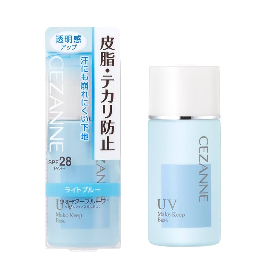 化粧下地 lu Amazon.co.jp: セザンヌ 皮脂テカリ防止下地 ライトブルー 30ml