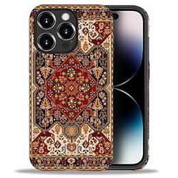 Case Compatible With For IPhone 16 Pro Max, Persian Carpet Oriental Rug Phone Case Drop Protection,Soft Shockproof For Girl Women Boy Men,Case For IPhone 16 Pro Max