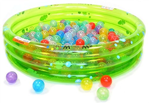 DeliaWinterfel 50 Palline Colorate in plastica