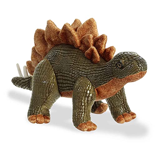Aurora® Ferocious Dinos & Dragons Stegosaurus Stuffed Animal - Prehistoric Fun - Cuddly Companions - Green 14 Inches