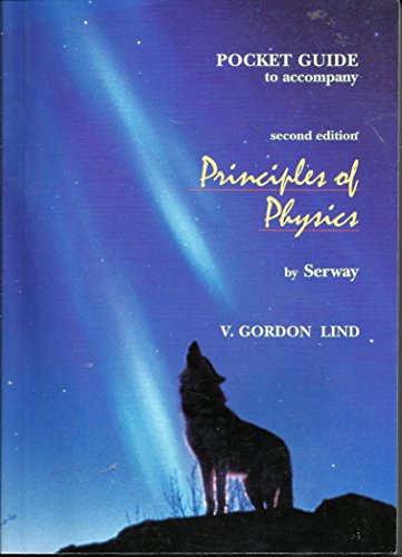 Pocket Guide to Accompany Principles of Physics 0030206642 Book Cover