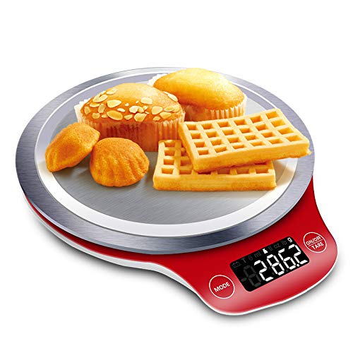 Kitchen Scales LCD Kitchen Scale Digital Gram Metal Electronic Accurate Balance Mini Cooking Food Measure Tools Pallet Food