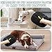 Aerbee Double-Sided Grooming Gloves for Pets, Static Removal Gloves for Dog Hair, Sueean Grooming Gloves for Cats, Reusable Pet Hair Remover Glove for Clothes Furniture Washing, Deshedding, Grooming