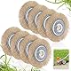 WOPPLXY Fugenbürste 8er Set, 10 mm Breite Weedbrush Zubehör Ersatzbürste Bürste, Kompatibel mit Gloria Multibrush und Anderen Drahtbürsten (115 x 16mm)