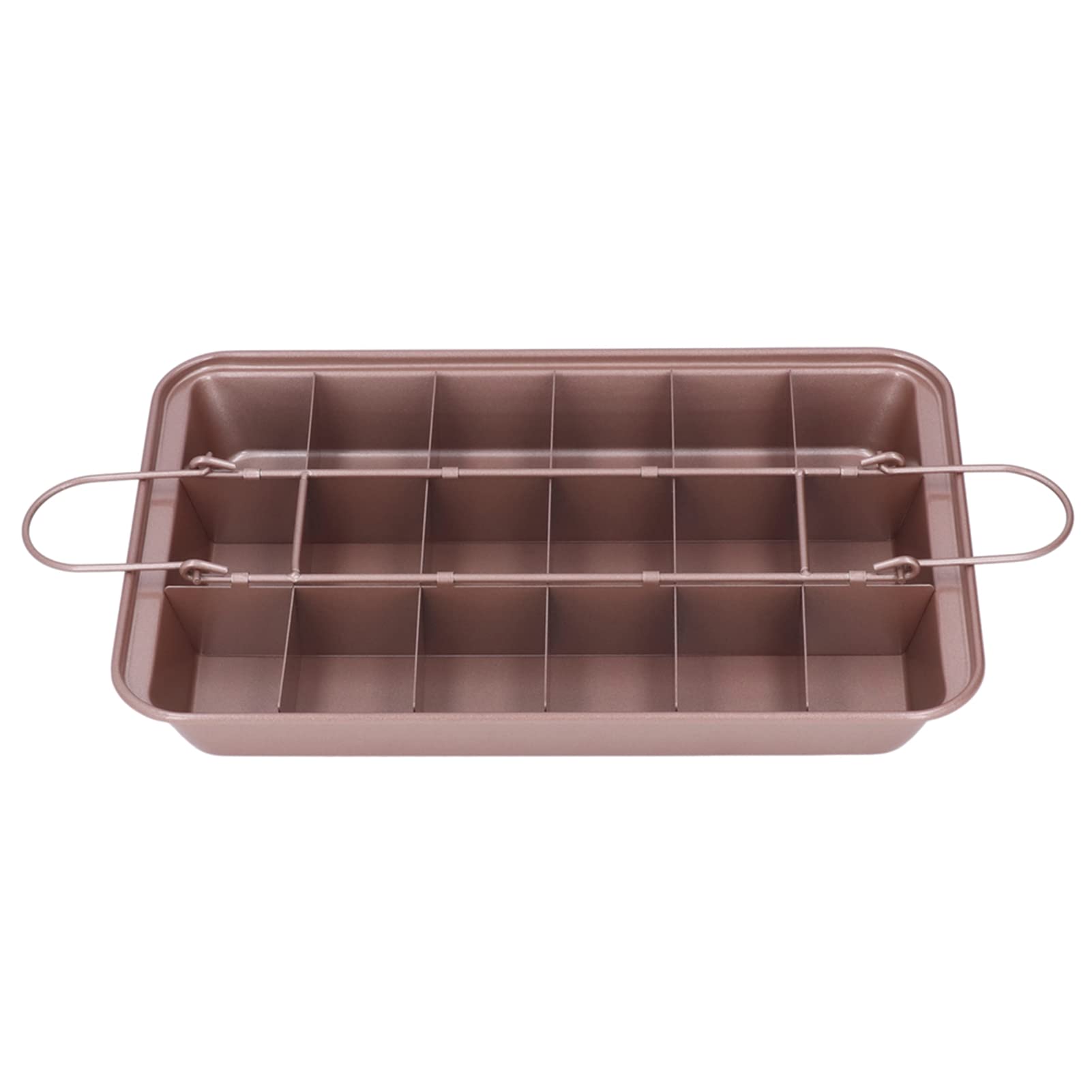 Moule à gâteau et brownie en acier carbone 10.2x7.9 pouces pour pâtisserie