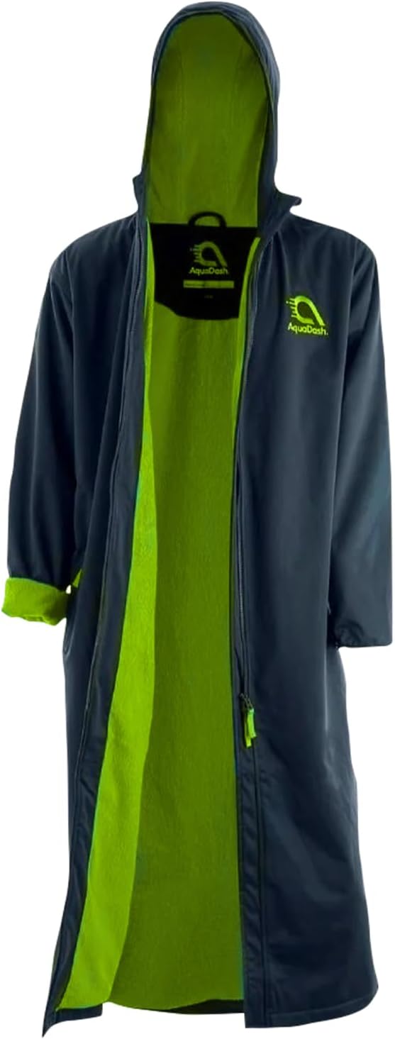 AquaDash Swim Parka, Unisex Adults, Extra Long, Natural Cotton, Formerly Great Aussie Swim Parkas