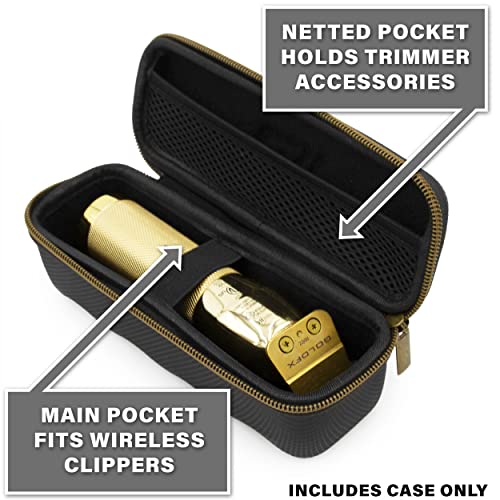 CASEMATIX Cordless Clipper Barber Case Compatible with Babyliss Hair Clippers, Trimmers Up to 6.75 Inches - Image 3