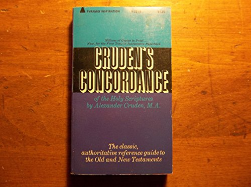 Cruden's Concordance B000ILMOI2 Book Cover