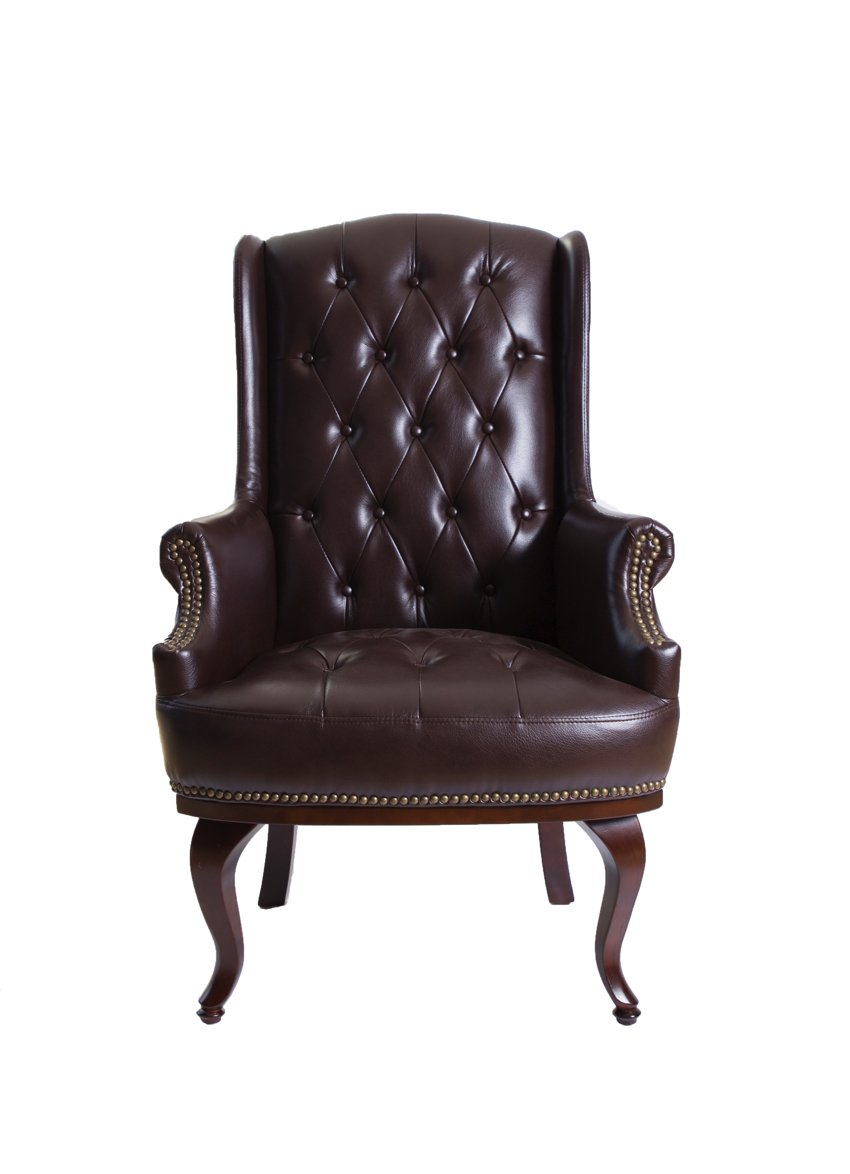 ANGEL HOME & LEISURE New Queen Anne Fireside High Back Orthopedic Wing