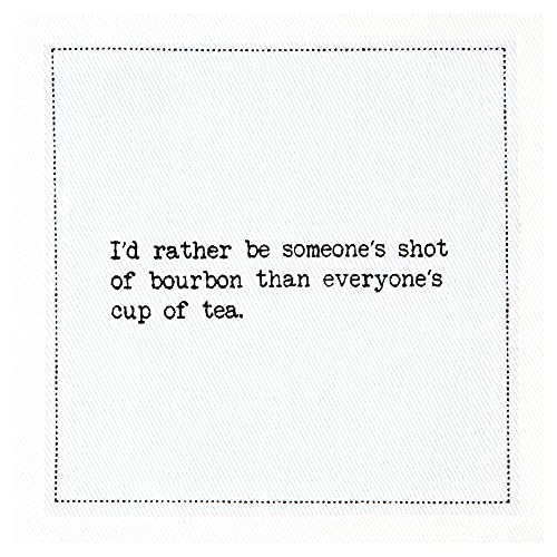 Five Star Napkins Snarky Quotes, White Cotton Cocktail Napkins, Beverage Napkins, Bar Napkins, Cloth Napkins, Party Napkins, Events, Holidays, Weddings, Birthdays, Disposable, 4.5" X 4.5"- (50X) #TOP3