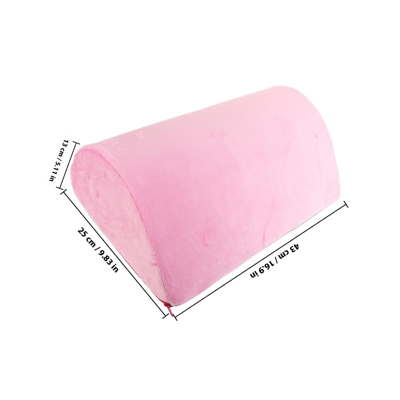 Poggiapiedi in Memory Foam Antiscivolo Maniglia, Cuscino di Supporto Ergonomico per Gambe e Piedi, Accessorio Ufficio e Casa per Sollievo da Crampi e Affaticamento, Sfoderabile