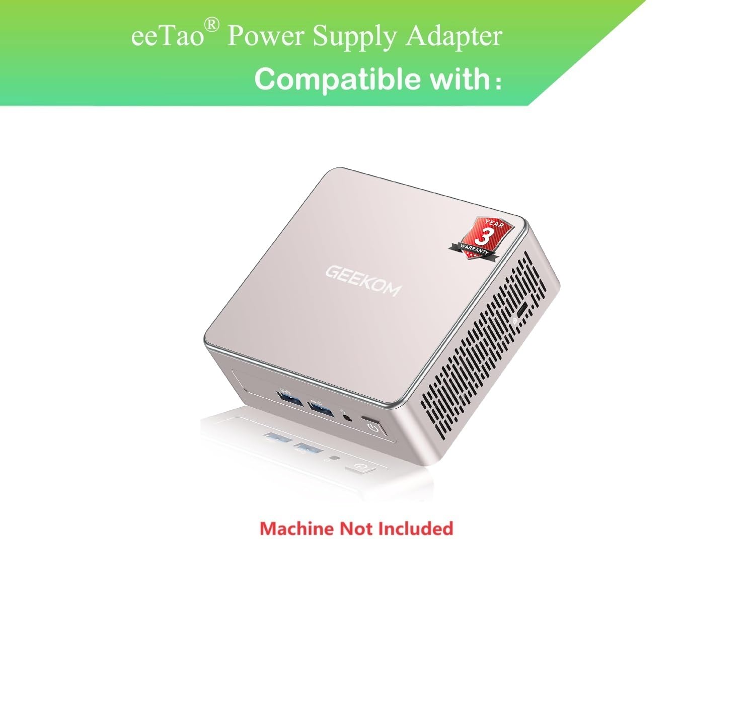 Amazon.com: 19V 3.42A Adapter for GEEKOM A5 2025 Edition Mini PC