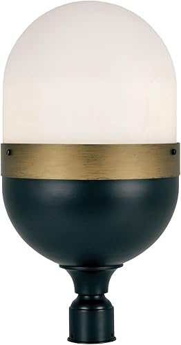 Brian Patrick Flynn para Crystorama Capsule Outdoor 3 Light Post