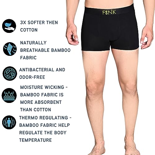 Image of Organic Bamboo Trunks for Men (Pack of 2)
