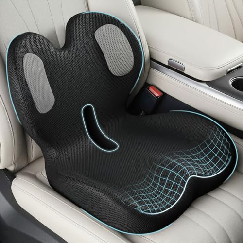 Trucker Seat Cushion with Lumbar Support