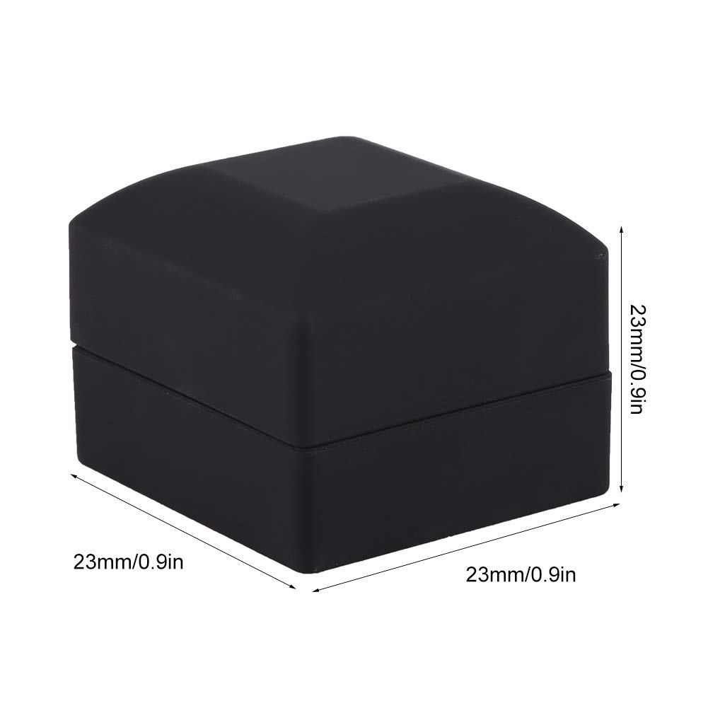 Prisme Cube - Prisme Vitrail Optique 23 x 23 x 23 mm - Prisme d'Expérience Scientifique K9 avec Boîte Cadeau Noir - Pour Expériences Scientifiques Photographie Prisme Enseignement Optique Fisi