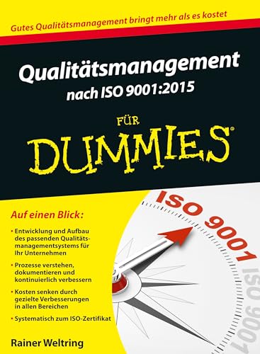 Qualitätsmanagement Nach Iso 9001-2015 Für Dummies